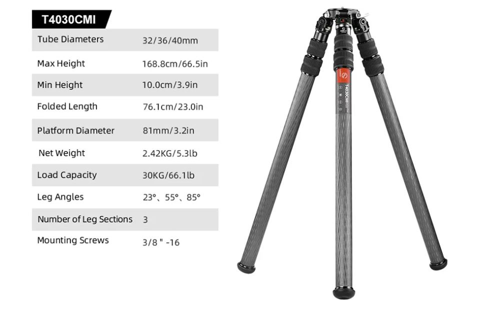 Inverted leg design details
